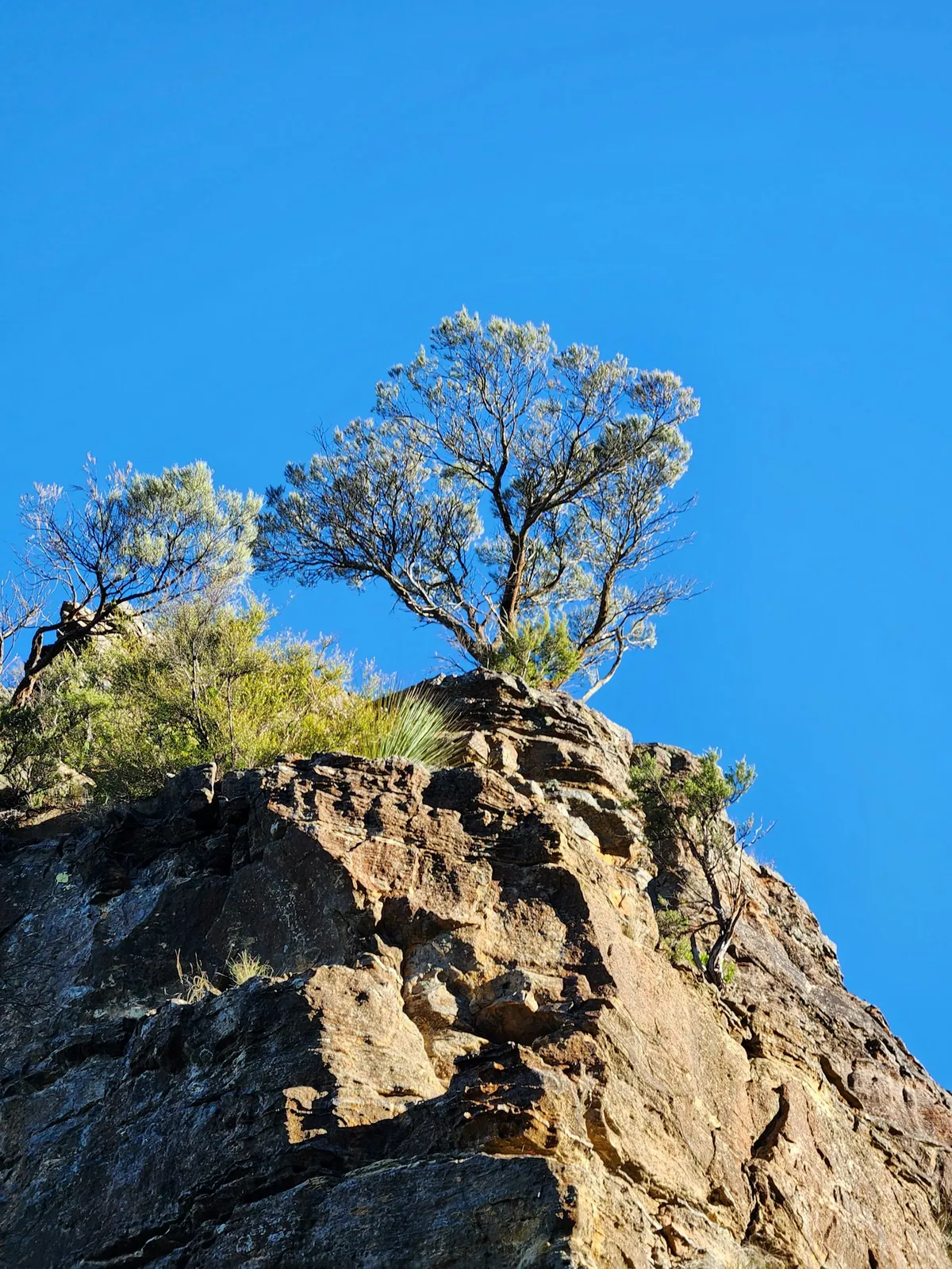View from the Three Sisters Walk along Cliff Drive at Katoomba, Blue Mountains NSW