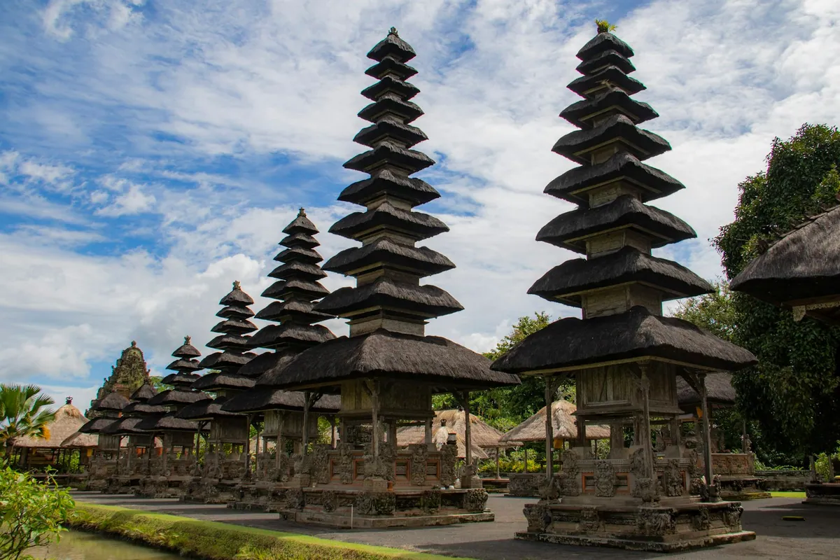 Taman Ayun Temple, a royal Balinese temple near Ubud