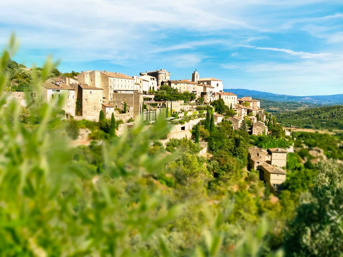Stone houses of Gordes in the Luberon, Provence